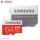 Samsung microSDXC EVO Plus Card with SD Adapter - 64GB